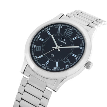 Maxima ATTIVO Men Black Dial Analogue Watch - O-56161CMGI